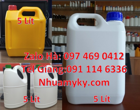 Can 2l tròn, can 4l vòi nhấn, can 5l trong đựng mật ong, Can 10l dẹp giá rẻ, can 4L đựng thực phẩm,