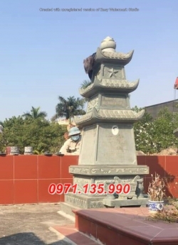 Sài gòn lăng mộ đá hình tháp 003, cất để tro cốt