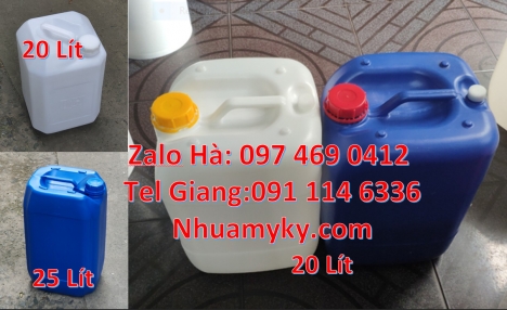 can nhựa 30 lít đựng thực phẩm, can nhựa 5 lít trong, can 18l đựng mật mía, can nhựa giá rẻ, can dẹp