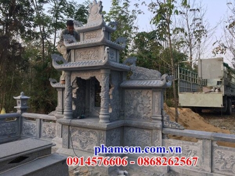 Hình ảnh lăng thờ đá đẹp - am thờ khu lăng mộ