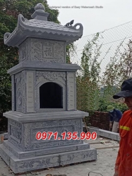 Sài gòn lăng mộ đá hình tháp 003, cất để tro cốt