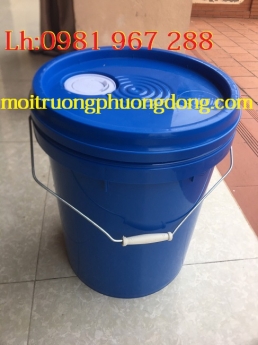 Xô nhựa 20 lít ,xô nhựa có nắp chiết rót 20 lít