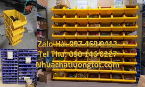 Kệ đựng dụng cụ, hộp đựng đinh tán, Khay nhựa trung, kệ duy tân, thùng nhựa, hộp nhựa đựng linh kiệ