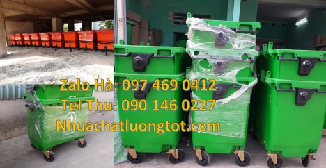 bán sỉ xe rác 1000l Xe gom rác công nghiệp 1000l, Xe chở rác 660 lít, xe chở rác 1000 lít, Xe gom rá
