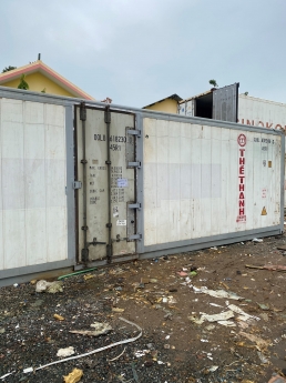 Container lạnh 40ft cửa hông