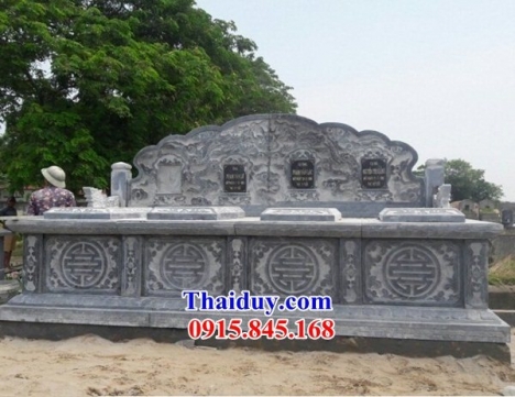 giá bán mộ đá đôi ninh bình đẹp - lăng mộ khối liền nhau
