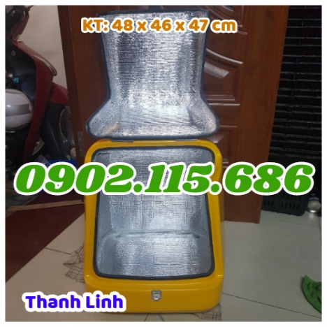 Thùng giao hàng, thùng ship hàng đồ ăn, thùng chở hàng sau xe máy, thùng  giao đồ ăn nhanh, thùng ch