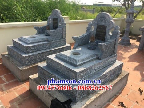 xây mộ đá xanh rêu lâm đồng đẹp - lăng mộ đá cao cấp