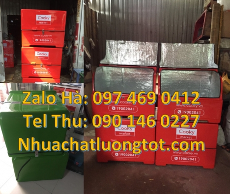 Thùng giao cafe, Thùng shipper, Thùng giao bánh bao, Thùng giao café, thùng giao trà sữa di động Thù