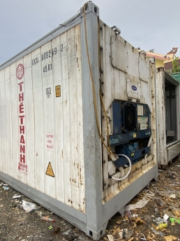 Container lạnh 40ft cửa hông