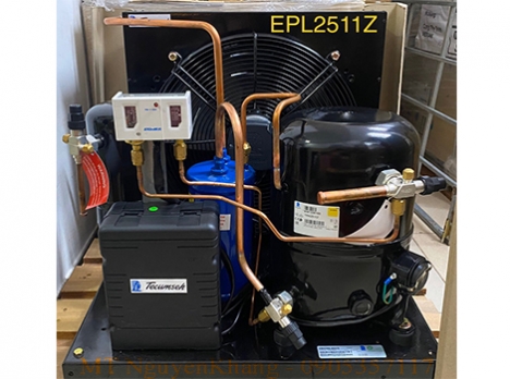 Lắp đặt cụm máy nén tecumseh 3hp epl2511z tại kcn vsip2