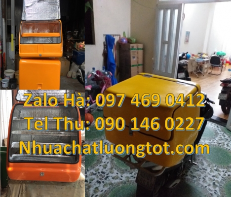 Thùng giao cafe, Thùng shipper, Thùng giao bánh bao, Thùng giao café, thùng giao trà sữa di động Thù