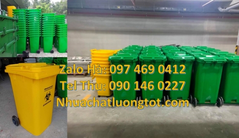 Thùng rác đạp chân 240l, Thùng rác 120l 240l hdpe, thùng rác 60l rẻ, Thùng rác nhựa 120L xanh, Thùng
