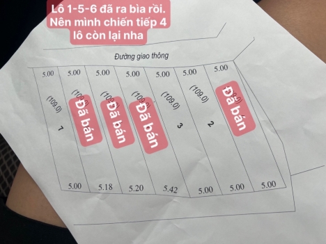 Bán 3 lô sau trường cấp 3 Ngô Quyền,p Thịnh Đánp,tp Thái Nguyên.9xx
