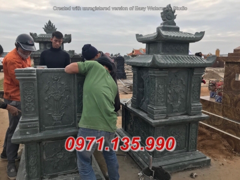 mẫu mộ đá đẹp hà nội +giá rẻ mộ ông bà anh em bố mẹ đá xanh rêu
