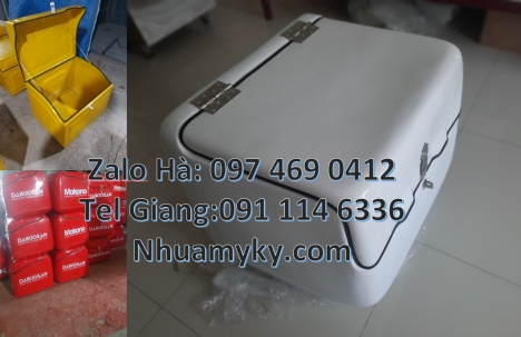 Thùng giữ nhiệt xe máy, Thùng giao hải sản, Thùng giao bia ướp lạnh, Thùng giao cơm, thùng nhựa, Thù