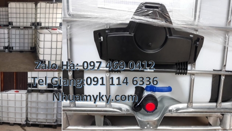 thùng phuy, thùng ibc dung tích lớn 1000 lít, Bồn ibc 1000L, Thùng ibc dung tích 1000 lít, bồn ibc,