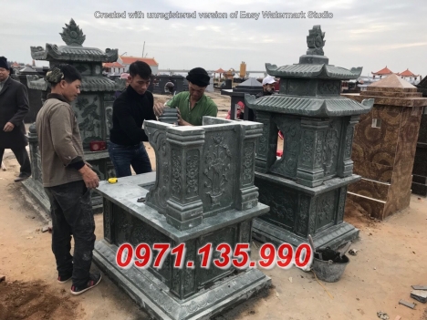 mẫu mộ đá đẹp hà nội +giá rẻ mộ ông bà anh em bố mẹ đá xanh rêu