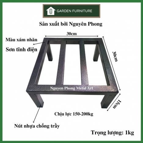 Đôn cây cảnh, kệ cây cảnh, đôn để cây cảnh chắc chắn