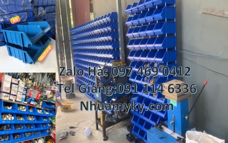 khay phụ tùng cỡ trung, hộp nhựa duy tân Kệ A5 A6 A8 giá rẻ, khay linh kiện, kệ đựng linh kiện, hộp