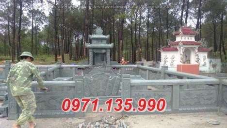 mẫu mộ đá đẹp hà nội +giá rẻ mộ ông bà anh em bố mẹ đá xanh rêu