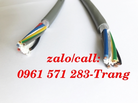 Cáp điều khiển 5 lõi có bọc chống nhiễu