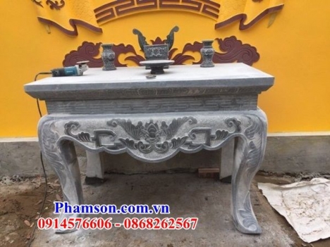 hình ảnh bàn lễ bằng đá để thờ ngoài trời bàn thờ thiên