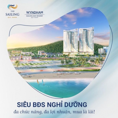 Căn hộ The Sailing Quy Nhơn - Căn hộ trung tâm quảng trường biển