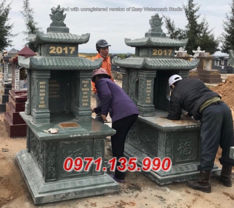 mẫu mộ đá đẹp hà nội +giá rẻ mộ ông bà anh em bố mẹ đá xanh rêu