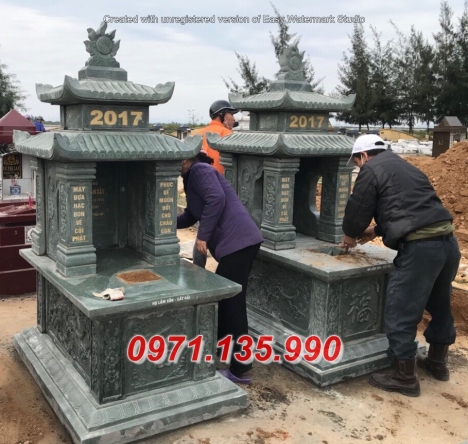 mẫu mộ đá đẹp hà nội +giá rẻ mộ ông bà anh em bố mẹ đá xanh rêu