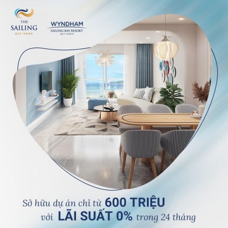 Căn hộ The Sailing Quy Nhơn - Căn hộ trung tâm quảng trường biển