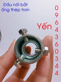 Đầu nối kín nước với ống thép trơn, ống thép ren