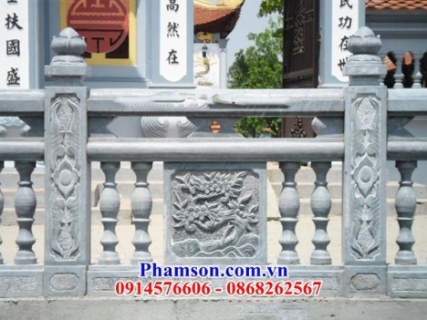 Mẫu tường rào lan can đá đẹp nhất