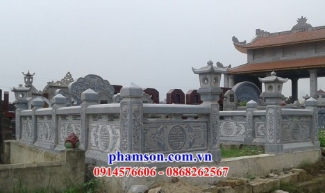 Mẫu tường rào lan can đá đẹp nhất