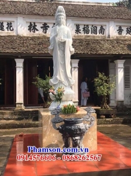 địa chỉ làm Mẫu lư hương đá khối - đỉnh hương đá đình chùa