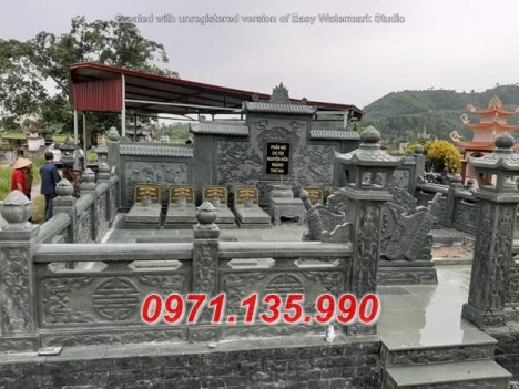 Mẫu lăng mộ đá đẹp - Mẫu mộ đá ông bà bố mẹ bán Quảng Ninh Hải Phòng