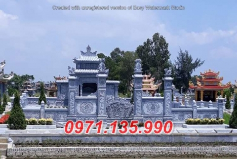 Mẫu lăng mộ đá đẹp - Mẫu mộ đá ông bà bố mẹ bán Quảng Ninh Hải Phòng