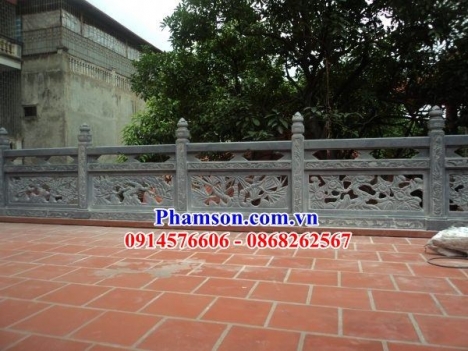 Mẫu tường rào lan can đá đẹp nhất