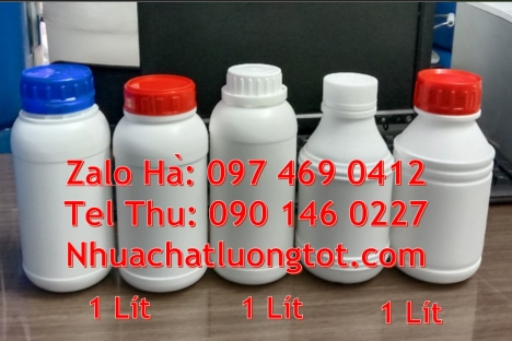 chai đựng axit, Chai 250 ml vặn, chai 250 ml nắp garenty, chai nhựa trắng đục, Chai 30ml đựng hóa ch