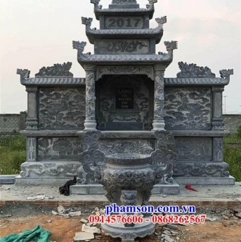 địa chỉ làm Mẫu lư hương đá khối - đỉnh hương đá đình chùa