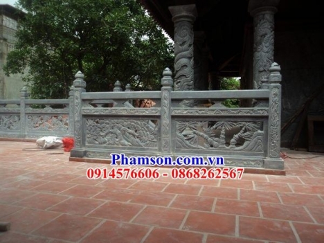 Mẫu tường rào lan can đá đẹp nhất