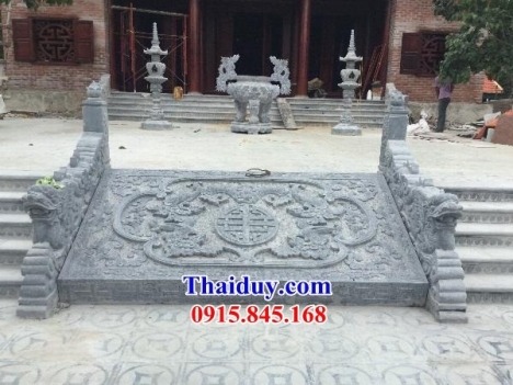 chiếu rồng tượng rồng phong thủy bằng đá khối tự nhiên cao cấp