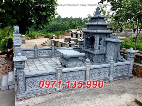 Mẫu lăng mộ đá đẹp - Mẫu mộ đá ông bà bố mẹ bán Quảng Ninh Hải Phòng