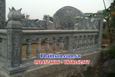 Mẫu tường rào lan can đá đẹp nhất