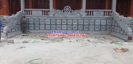 Mẫu tường rào lan can đá đẹp nhất