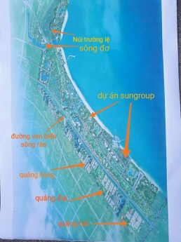 Đất khu đô thị ven biển Nam Sầm Sơn gần dự án Vlasta