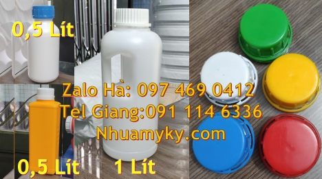 Chai nhựa 30 ml đựng hóa chất, chai 30 ml đựng dung môi Chai nhựa 250 ml đựng hóa chất, chai 250 ml