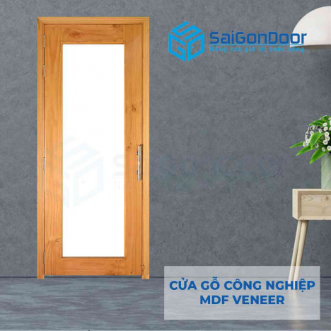 Cửa gỗ công nghiệp MDF Veneer chất lượng cao