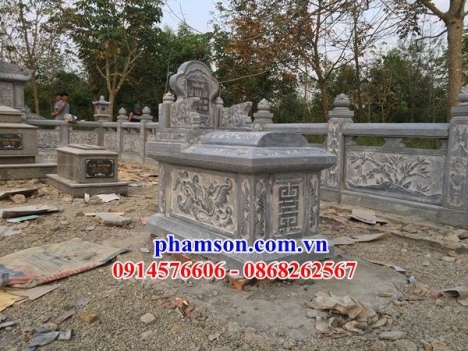 Bắc kạn thiết kế mẫu lăng mộ đá trắng không mái tự nhiên