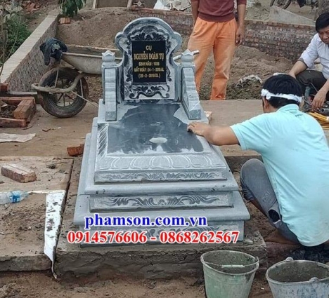 Bắc kạn thiết kế mẫu lăng mộ đá trắng không mái tự nhiên
